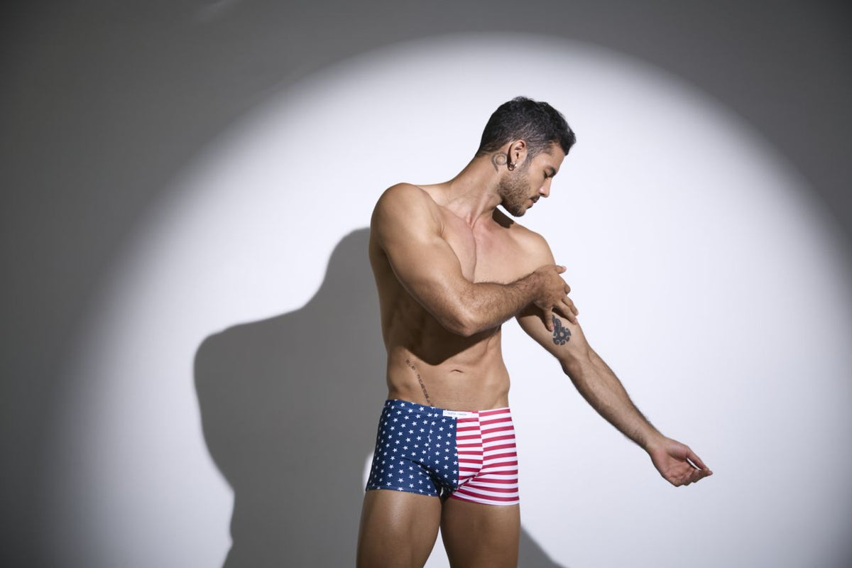 Classic Boxer USA Flag Trunk - view 11
