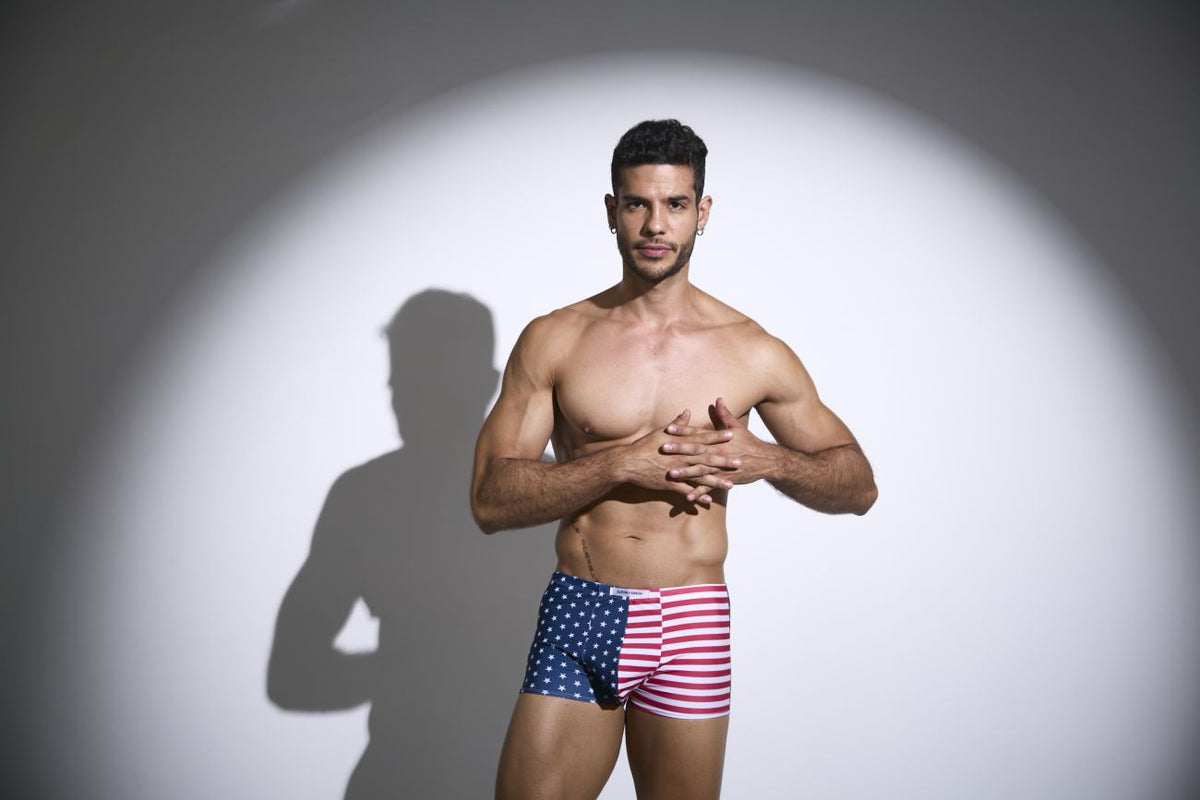 Classic Boxer USA Flag Trunk - view 16