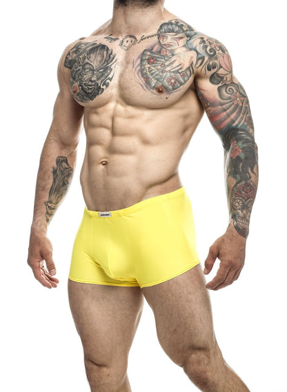 JUSTIN+SIMON Men's Underwear XSJ08 Classic Trunks Color Yellow