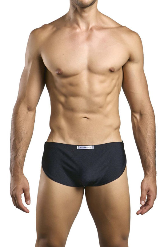 JUSTIN+SIMON Men's Underwear XSJ09 Running Shorts Color Black