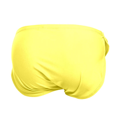 JUSTIN+SIMON Men's Underwear XSJ09 Running Shorts Color Yellow