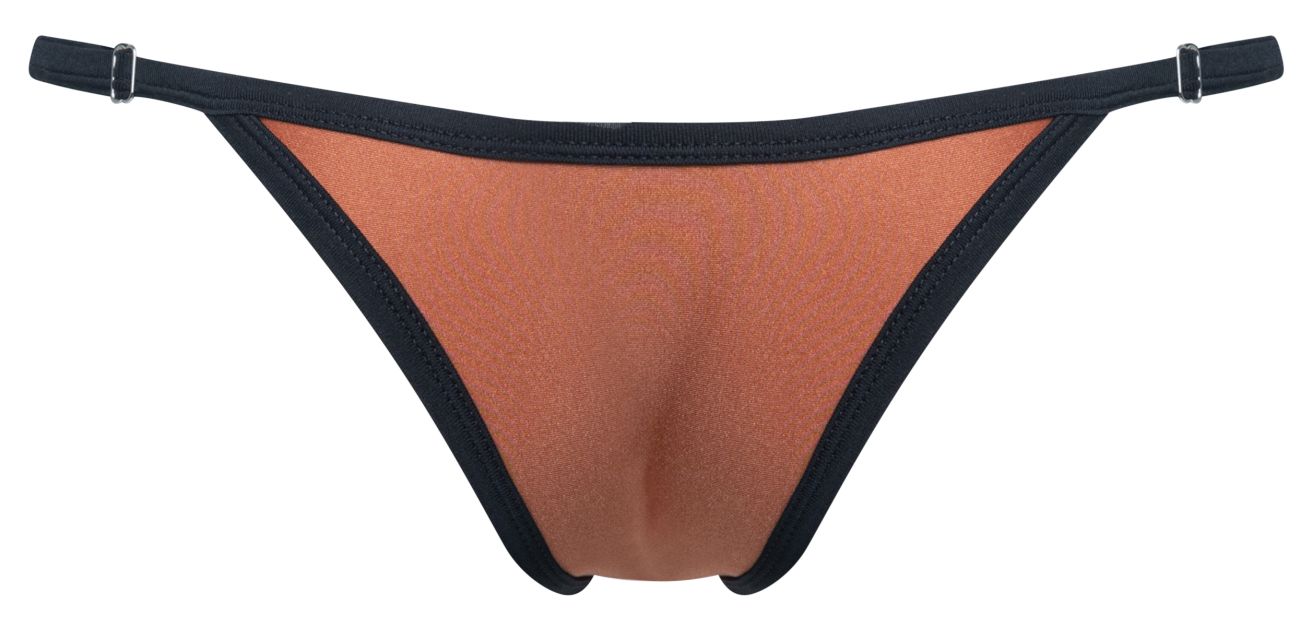 JUSTIN+SIMON Men's Underwear XSJ12 Bikini Color Ochre