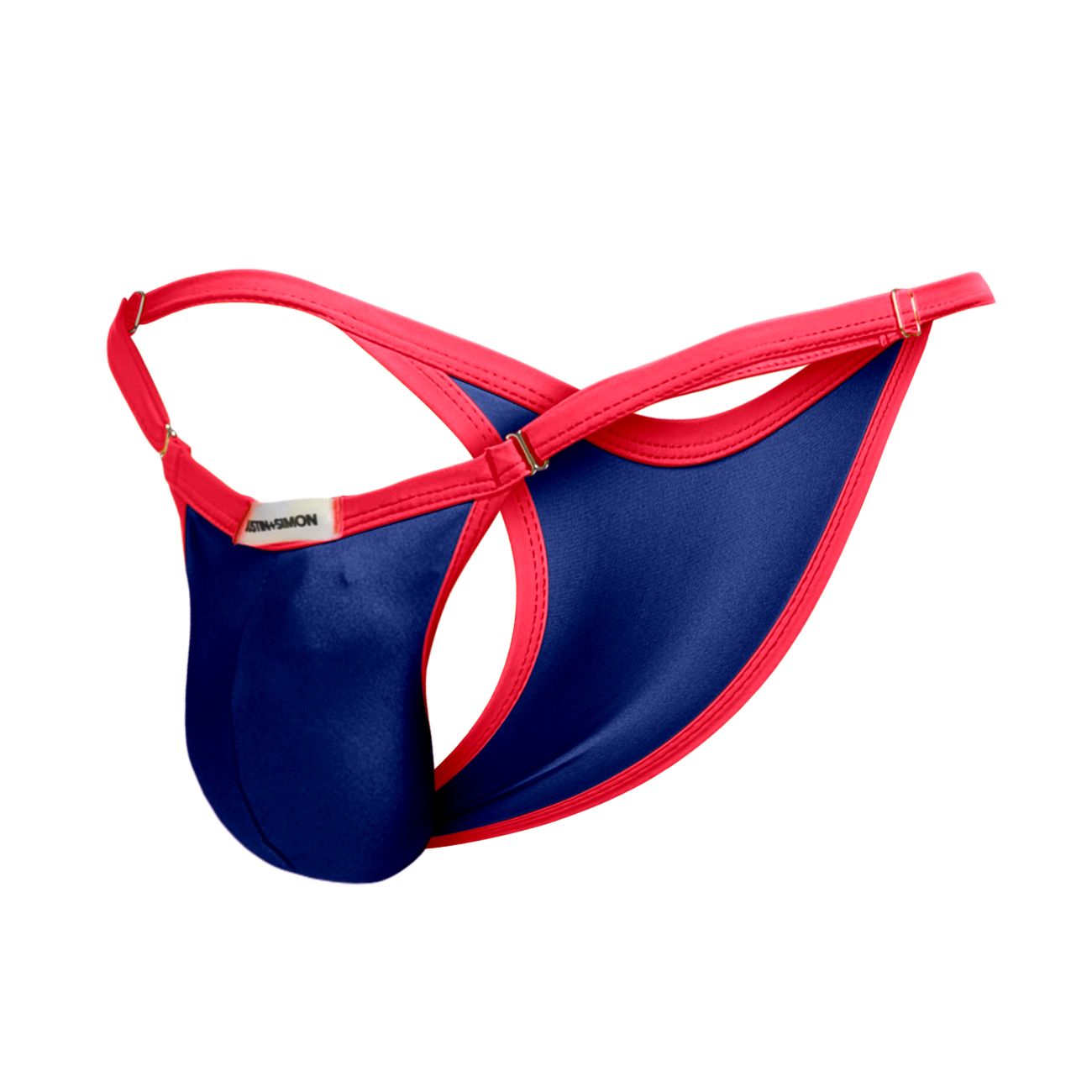JUSTIN+SIMON Men's Underwear XSJ12 Bikini One Color Royal Blue