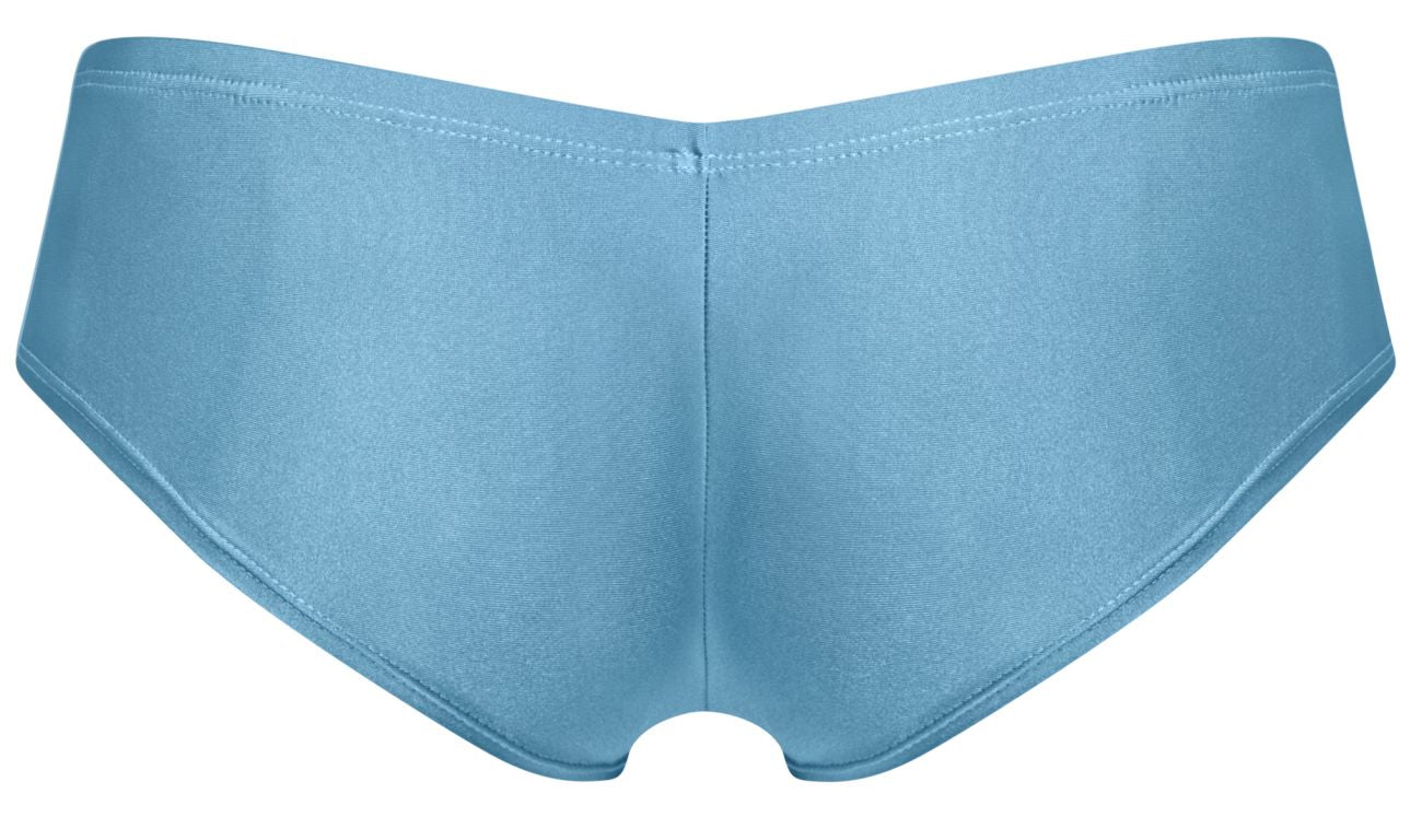 JUSTIN+SIMON Men's Underwear XSJ13 Cheeky Bulge Boxer Color Metal Green