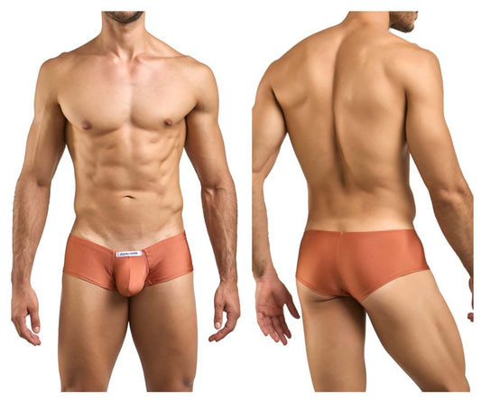 JUSTIN+SIMON Men's Underwear XSJ13 Cheeky Bulge Boxer Color Ochre