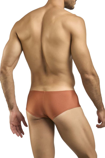 JUSTIN+SIMON Men's Underwear XSJ13 Cheeky Bulge Boxer Color Ochre