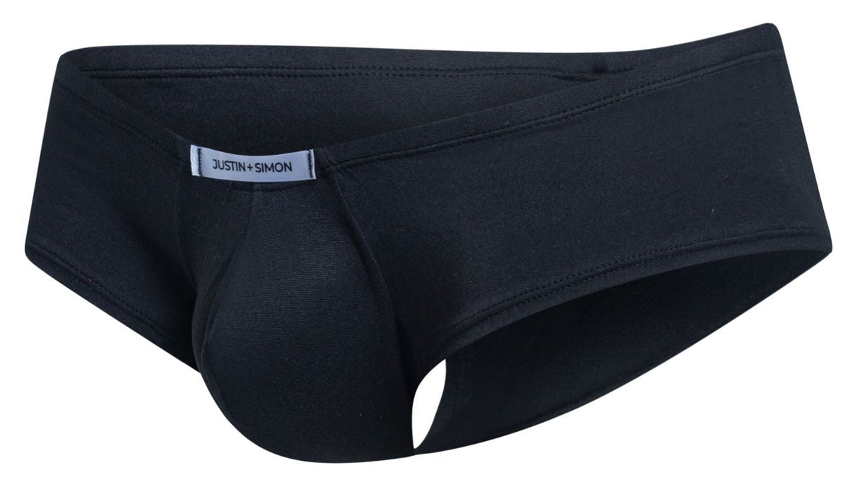 Cheeky Bulge Boxer Peach Black Trunk - view 6