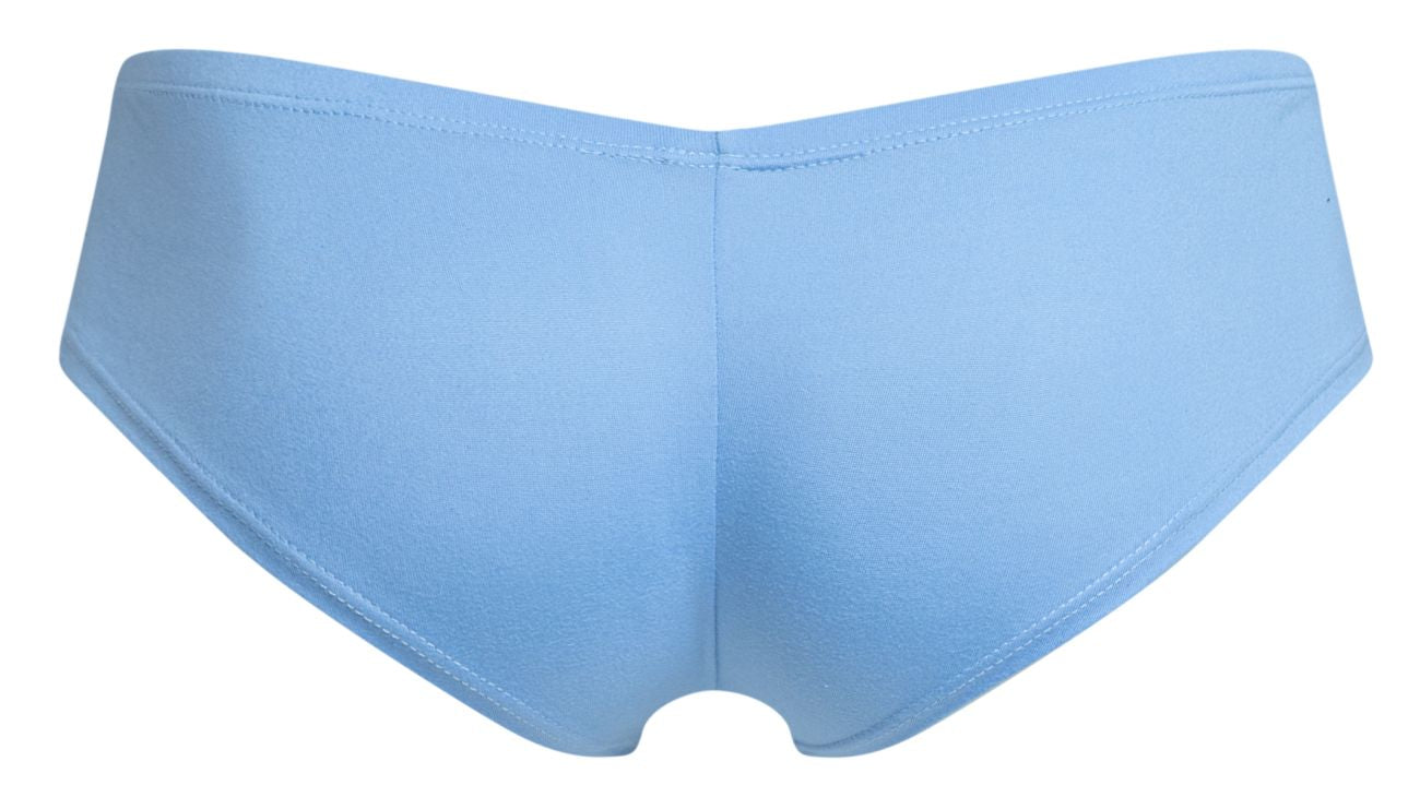 JUSTIN+SIMON Men's Underwear XSJ13 Cheeky Bulge Boxer Color Peach Blue