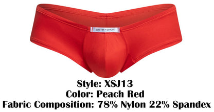 Cheeky Bulge Boxer Peach Red Trunk - view 8