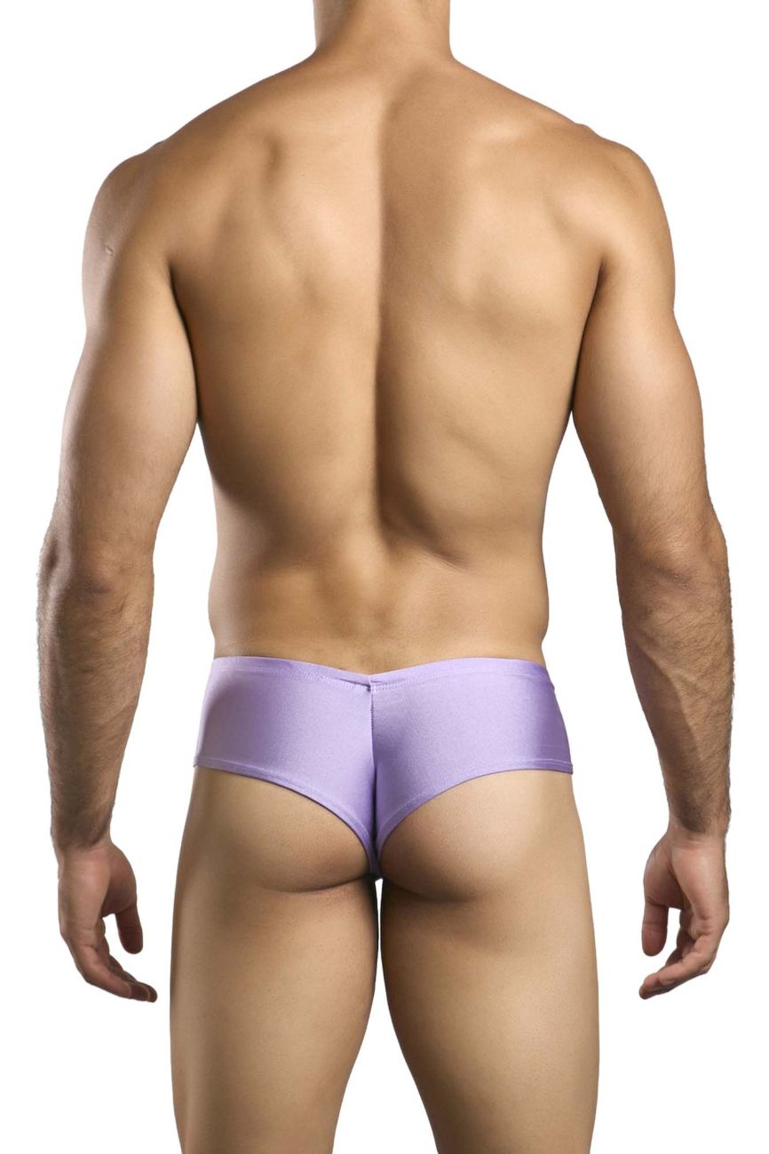 JUSTIN+SIMON Men's Underwear XSJ22 Cheek Briefs Color Lilac