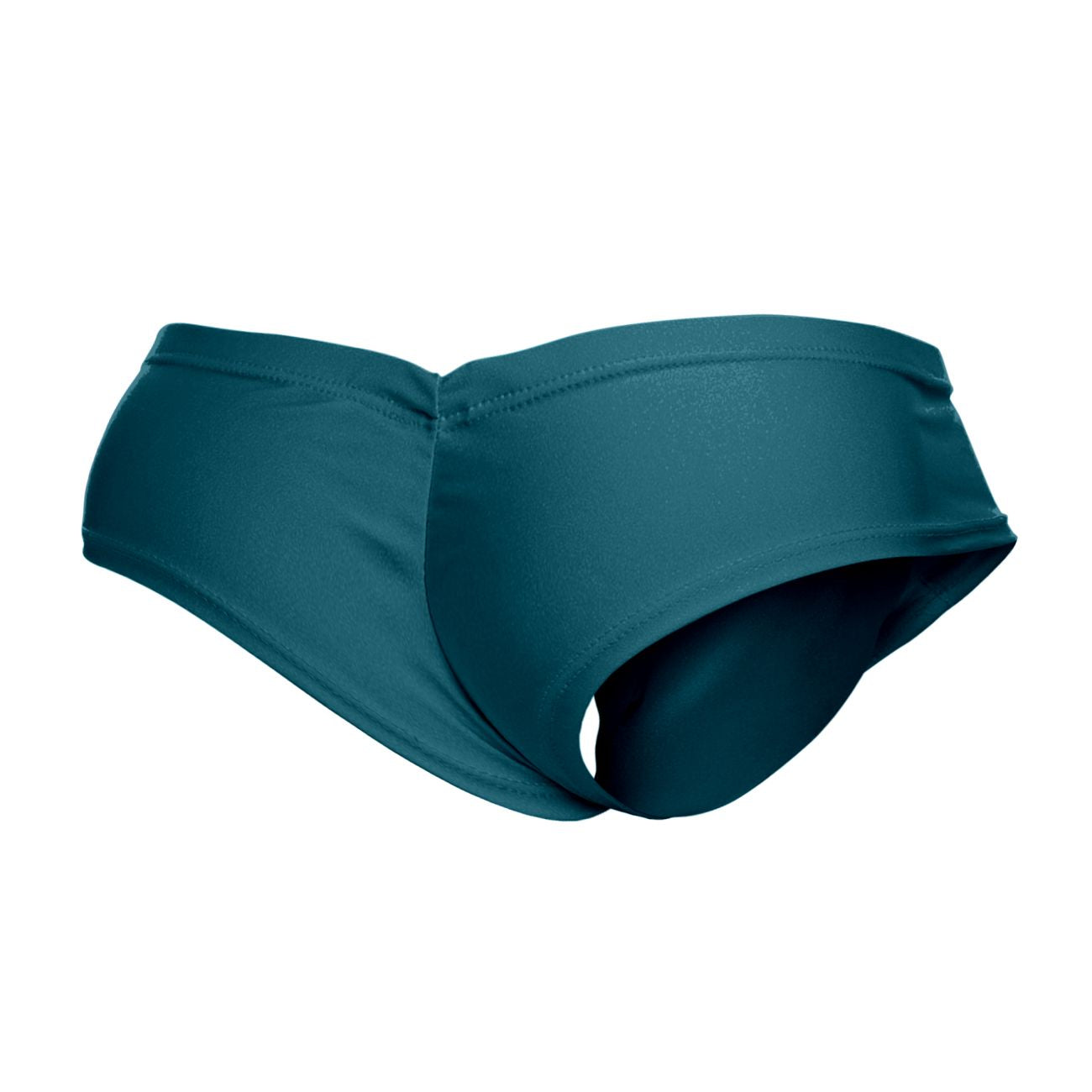JUSTIN+SIMON Men's Underwear XSJ22 Cheek Briefs Color Opal Green