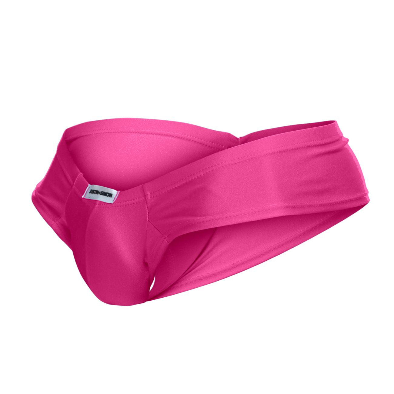 JUSTIN+SIMON Men's Underwear XSJ22 Cheek Briefs Color Pink