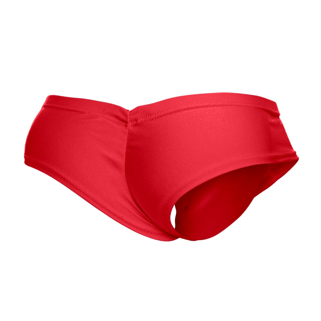 JUSTIN+SIMON Men's Underwear XSJ22 Cheek Briefs Color Red