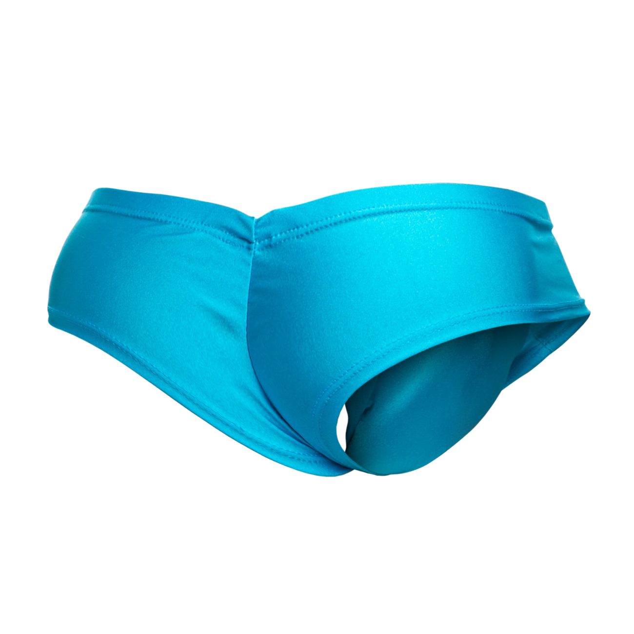 JUSTIN+SIMON Men's Underwear XSJ22 Cheek Briefs Color Turquoise
