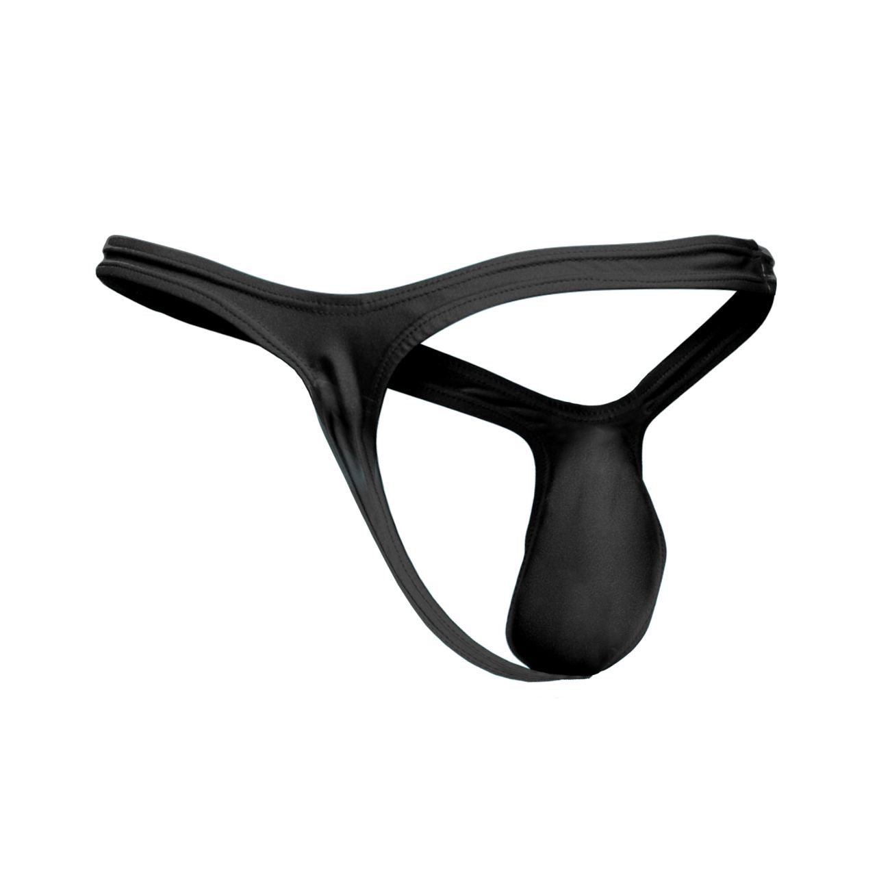 JUSTIN+SIMON Men's Underwear XSJBU02 Bulge Thongs Color Black