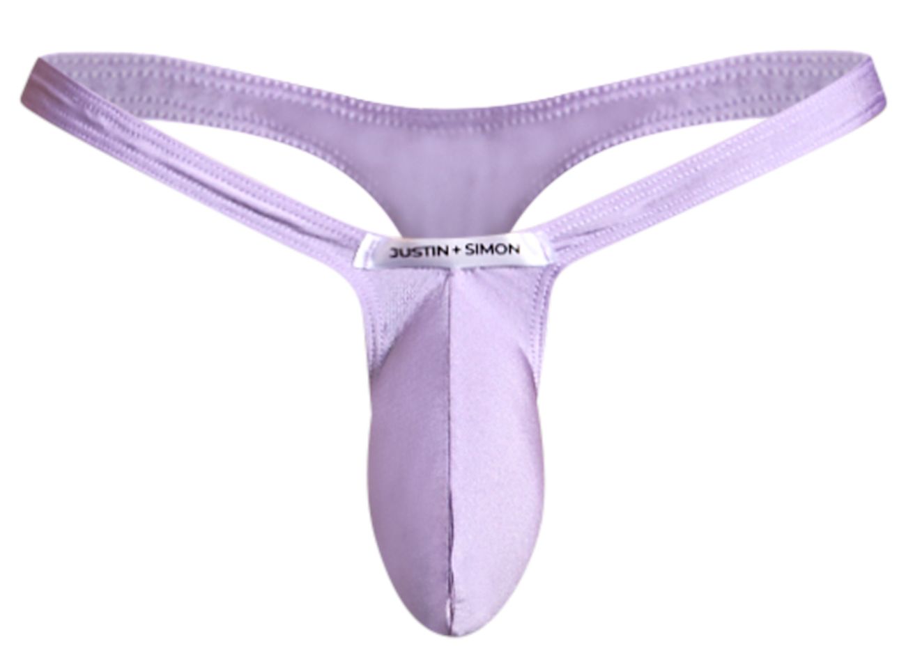 JUSTIN+SIMON Men's Underwear XSJBU02 Bulge Thongs Color Lilac