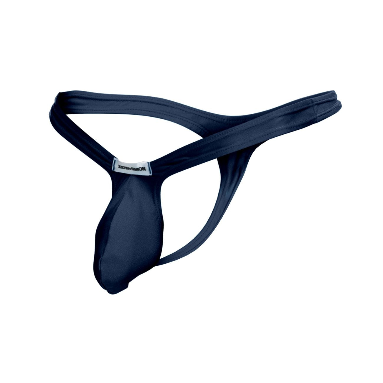 JUSTIN+SIMON Men's Underwear XSJBU02 Bulge Thongs Color Navy
