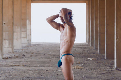 Bulge Opal Green Thong - view 9