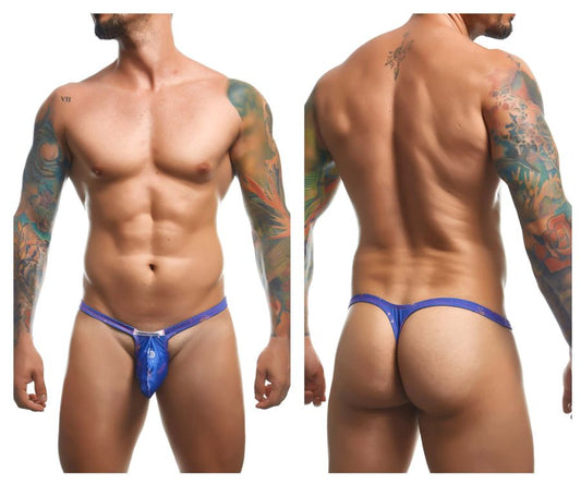 JUSTIN+SIMON Men's Underwear XSJBU02 Bulge Thongs Color Party