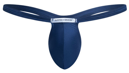 Bulge Peach Navy Thong - view 5