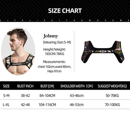 Jockmail Crossed Back Harness