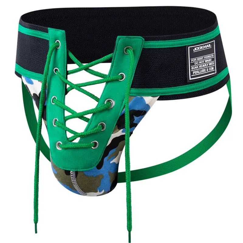 Jockmail Football Lace Up Jockstrap