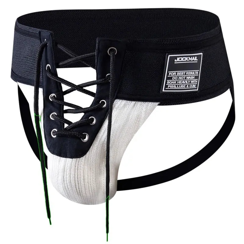 Jockmail Football Lace Up Jockstrap