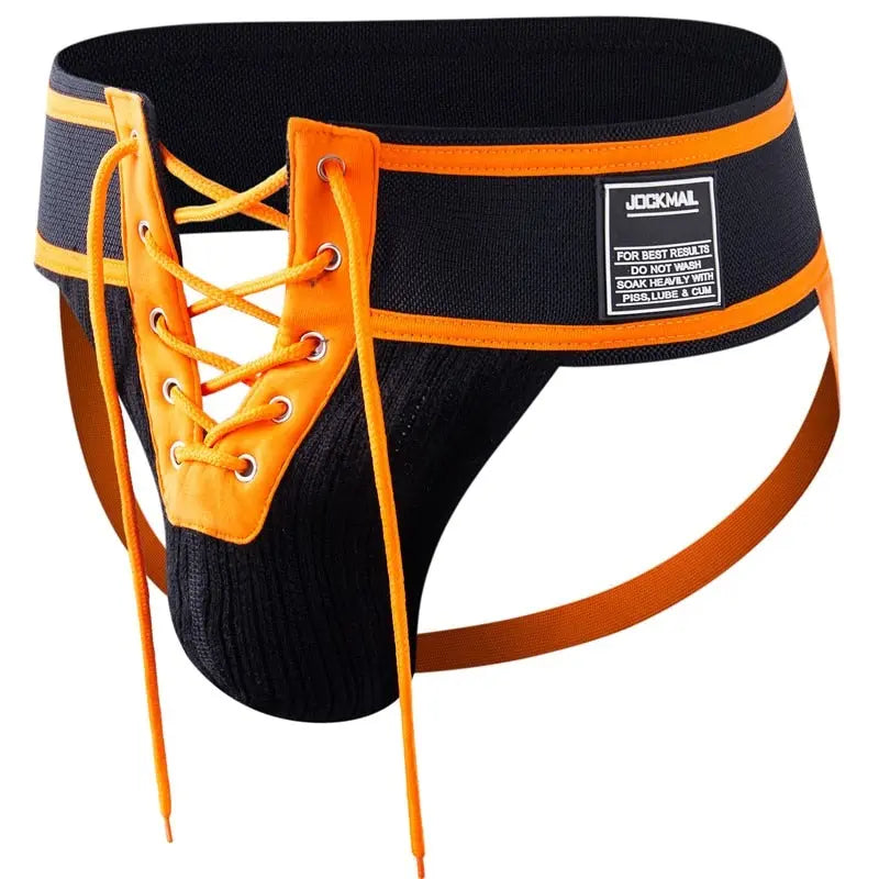 Jockmail Football Lace Up Jockstrap