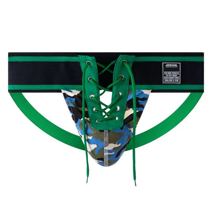 Jockmail Football Lace Up Jockstrap - view 26