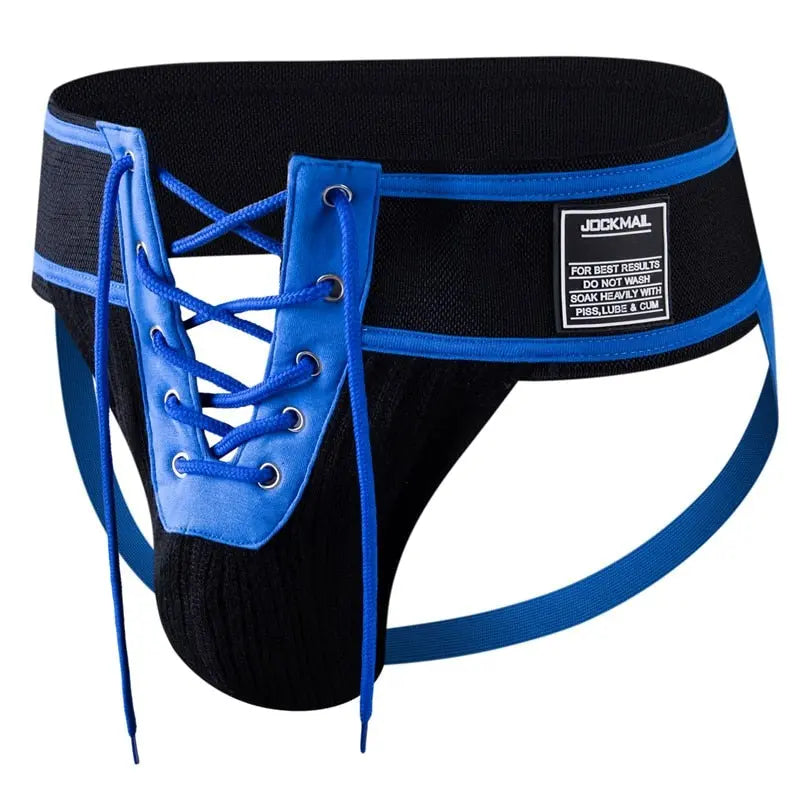 Jockmail Football Lace Up Jockstrap