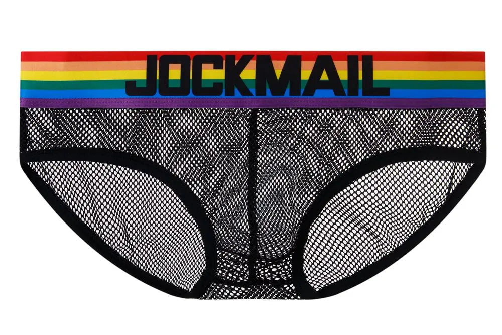 Rainbow Mesh Brief - view 1