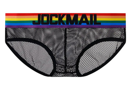 Rainbow Mesh Brief - view 1