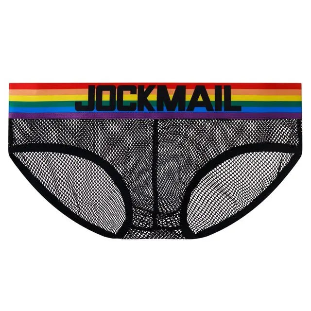 Rainbow Mesh Brief - view 2