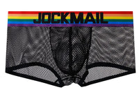 Jockmail Rainbow Mesh Trunks - view 1