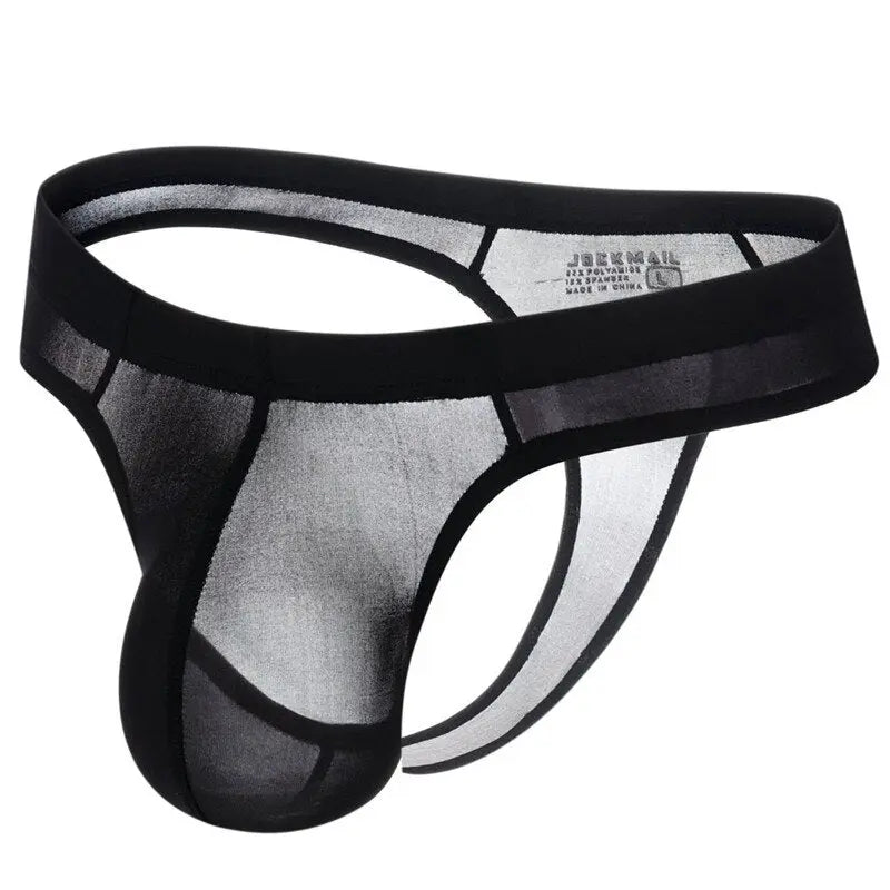 Jockmail Simple See-though Thong