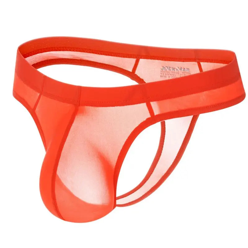 Jockmail Simple See-though Thong