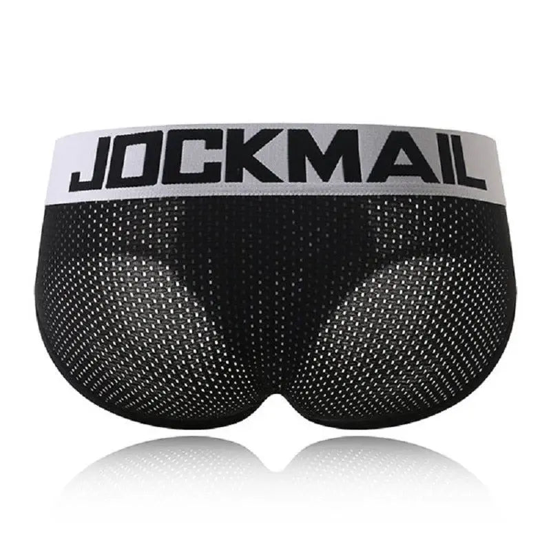 Jockmail Solid Mesh Briefs