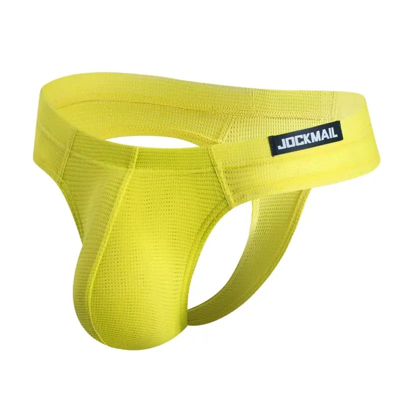 Jockmail Solid Mesh Thong