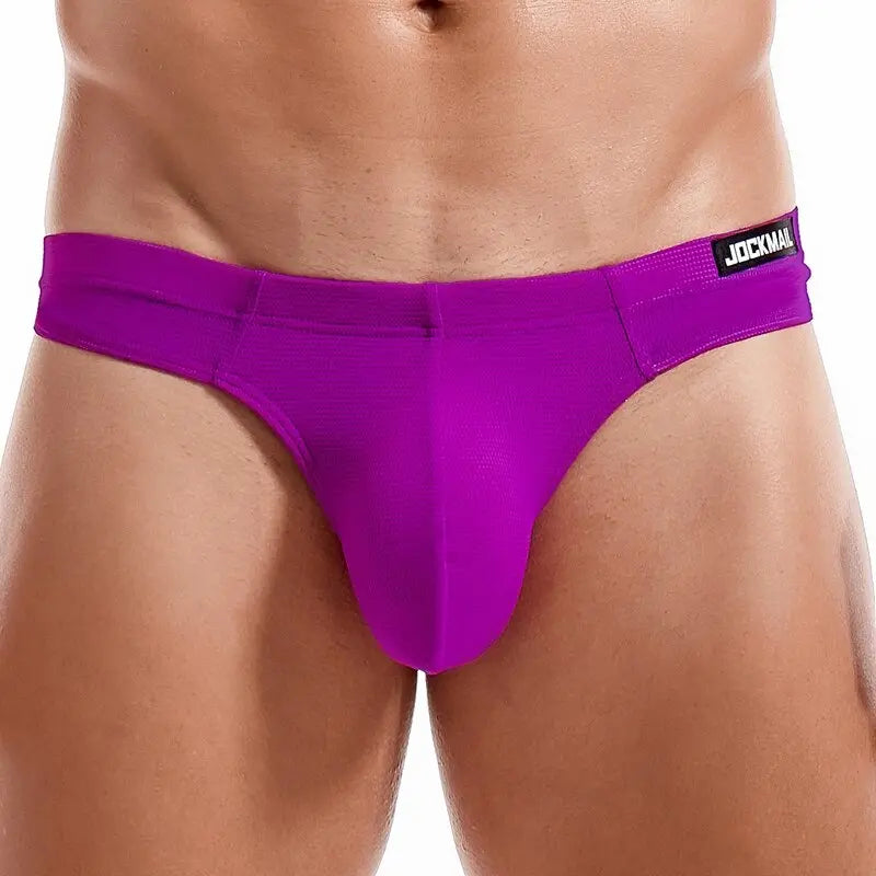 Jockmail Solid Mesh Thong