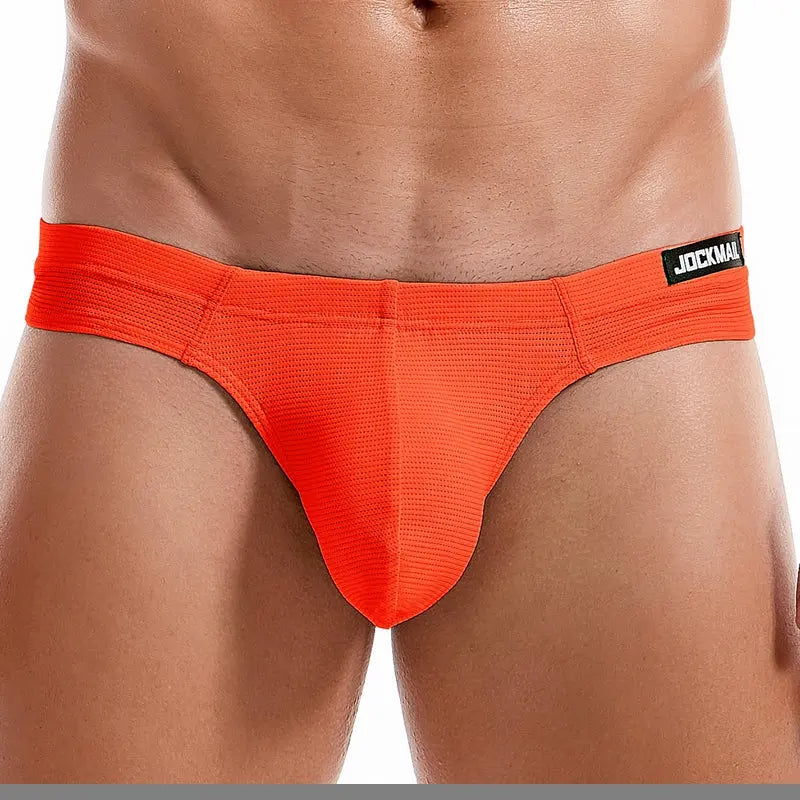 Jockmail Solid Mesh Thong