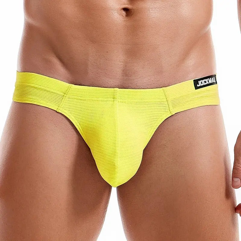 Jockmail Solid Mesh Thong