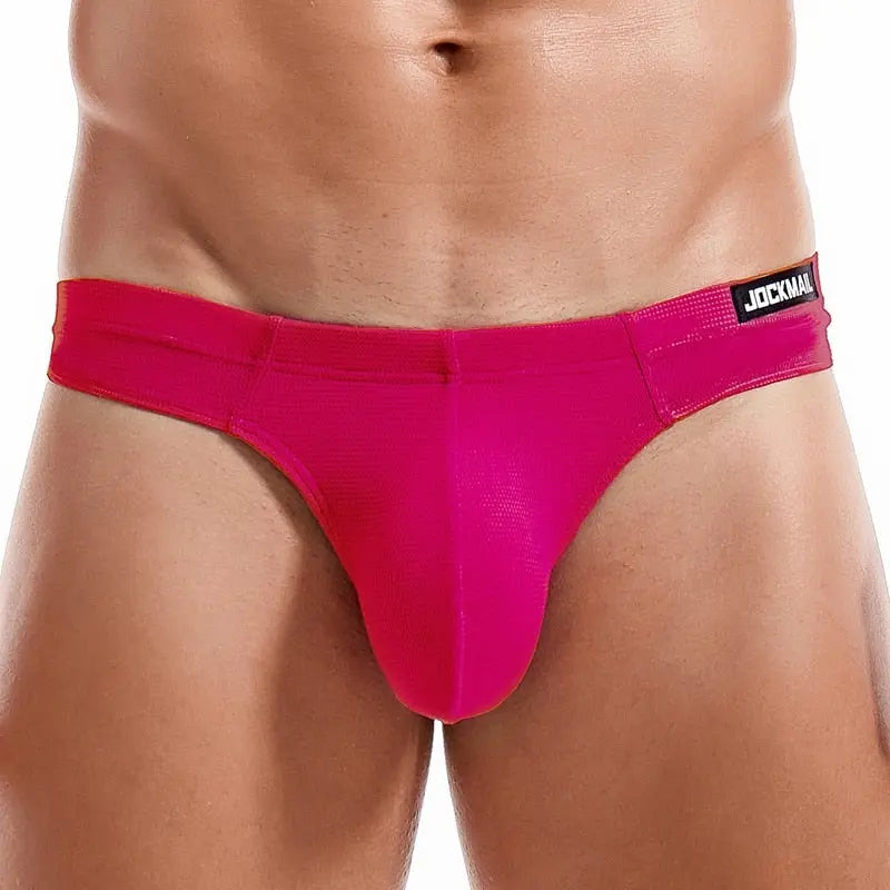 Jockmail Solid Mesh Thong