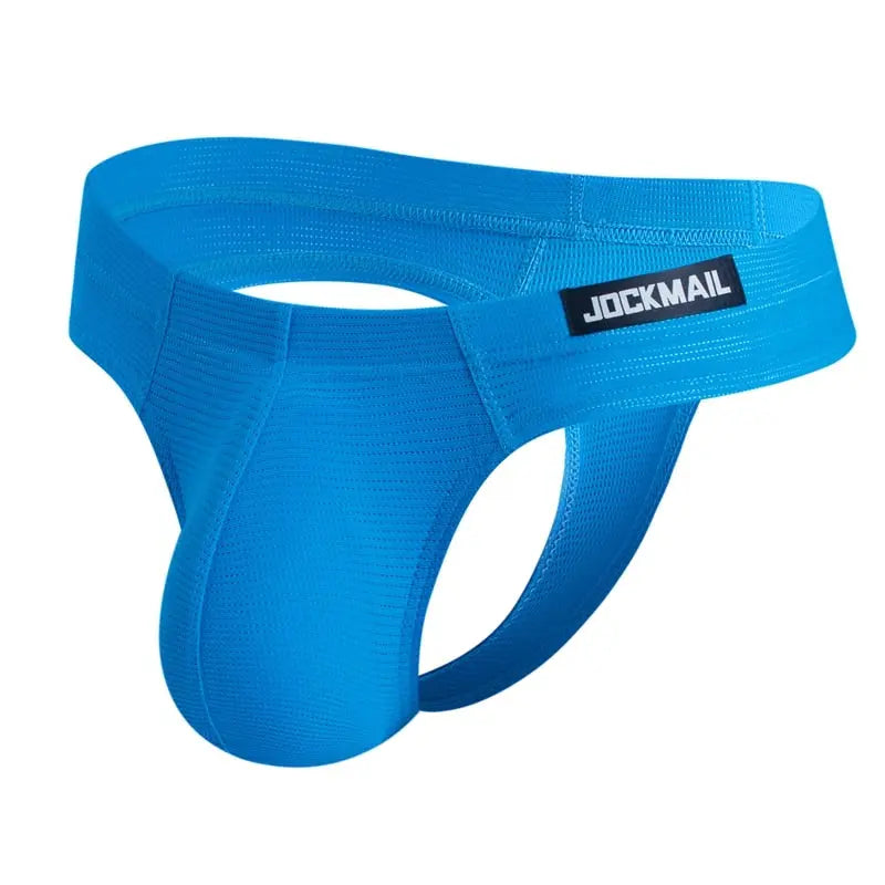 Jockmail Solid Mesh Thong