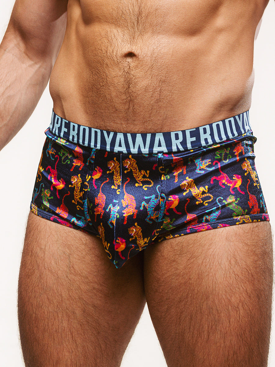 Luxe Satin Sport Trunk - front view