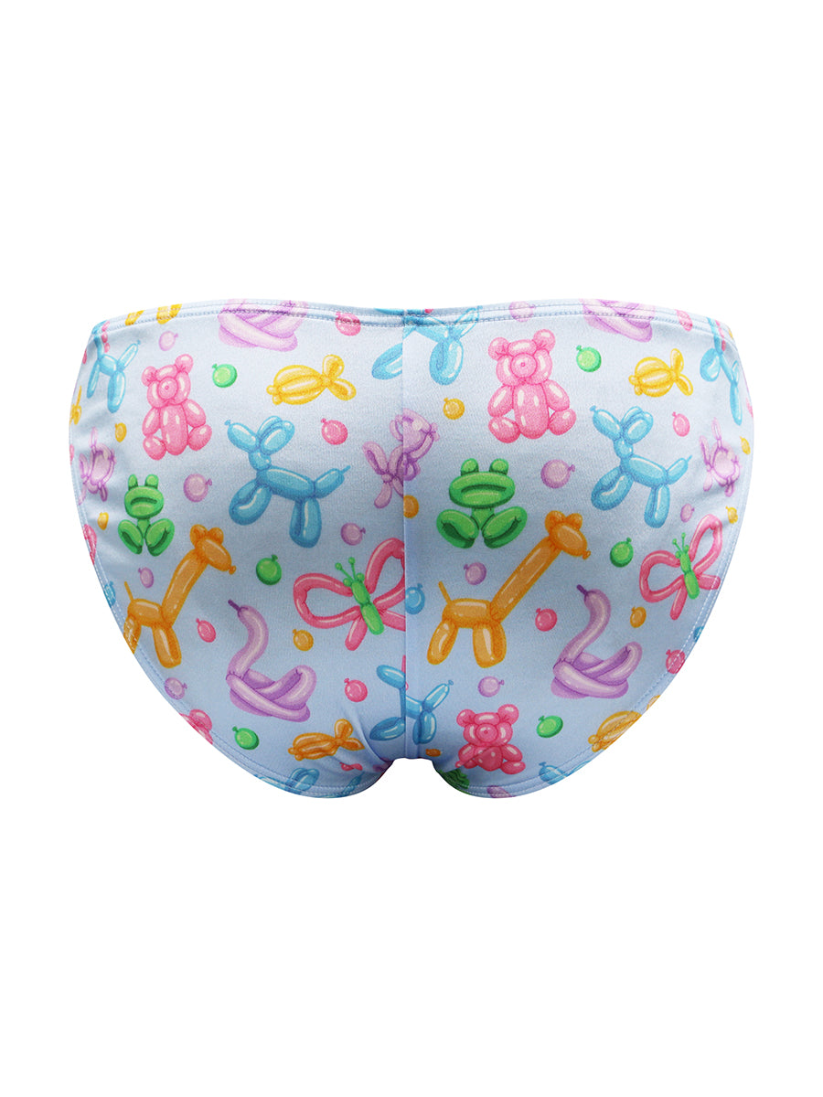 Luxe Satin Dual Logo Brief