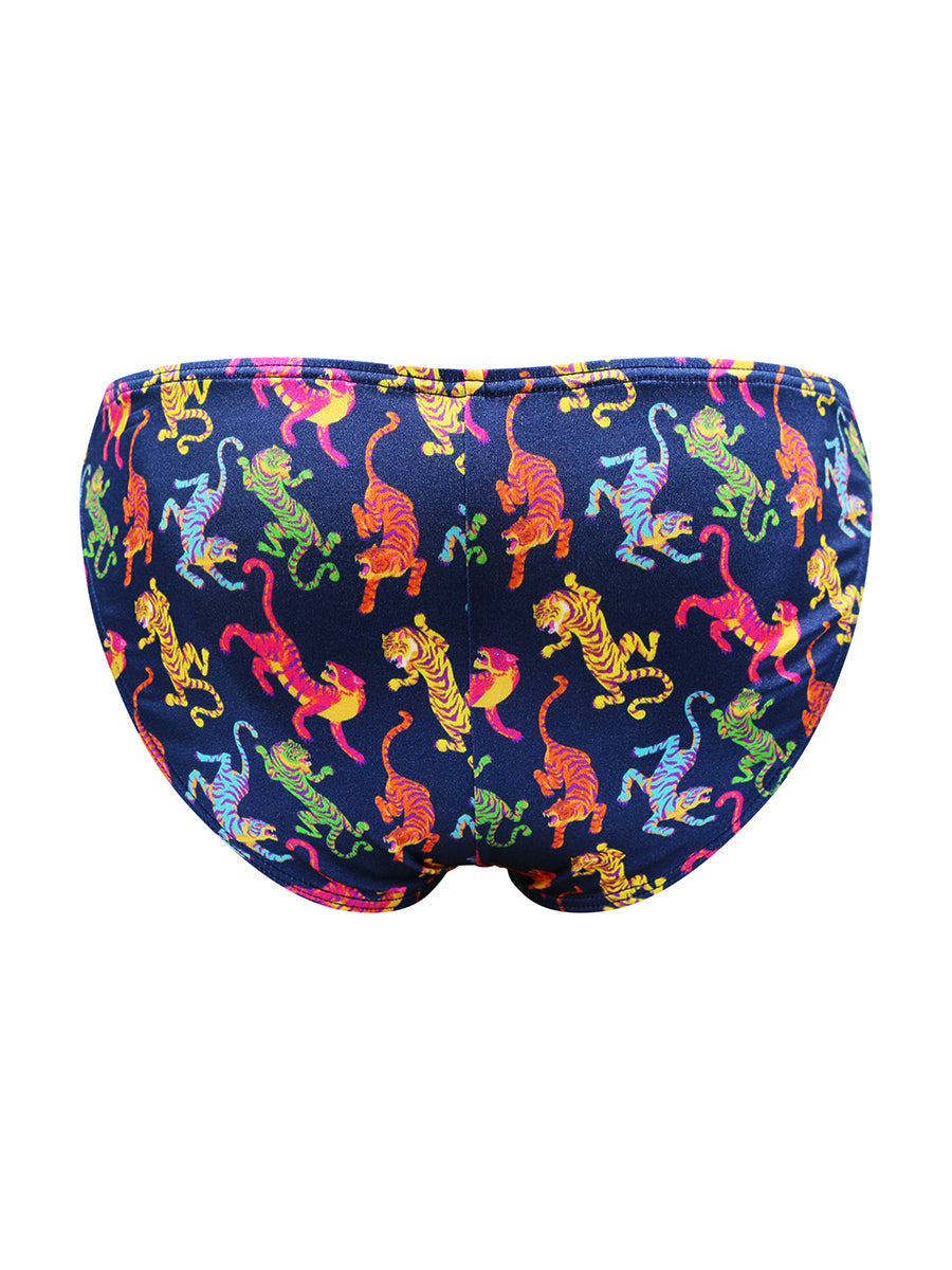 Luxe Satin Dual Logo Brief
