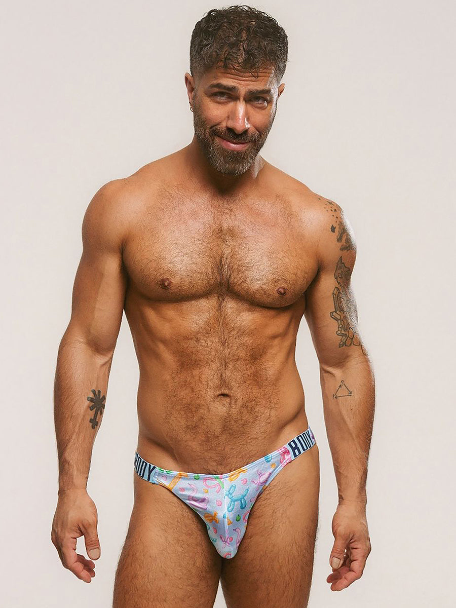 Luxe Satin Dual Logo Brief