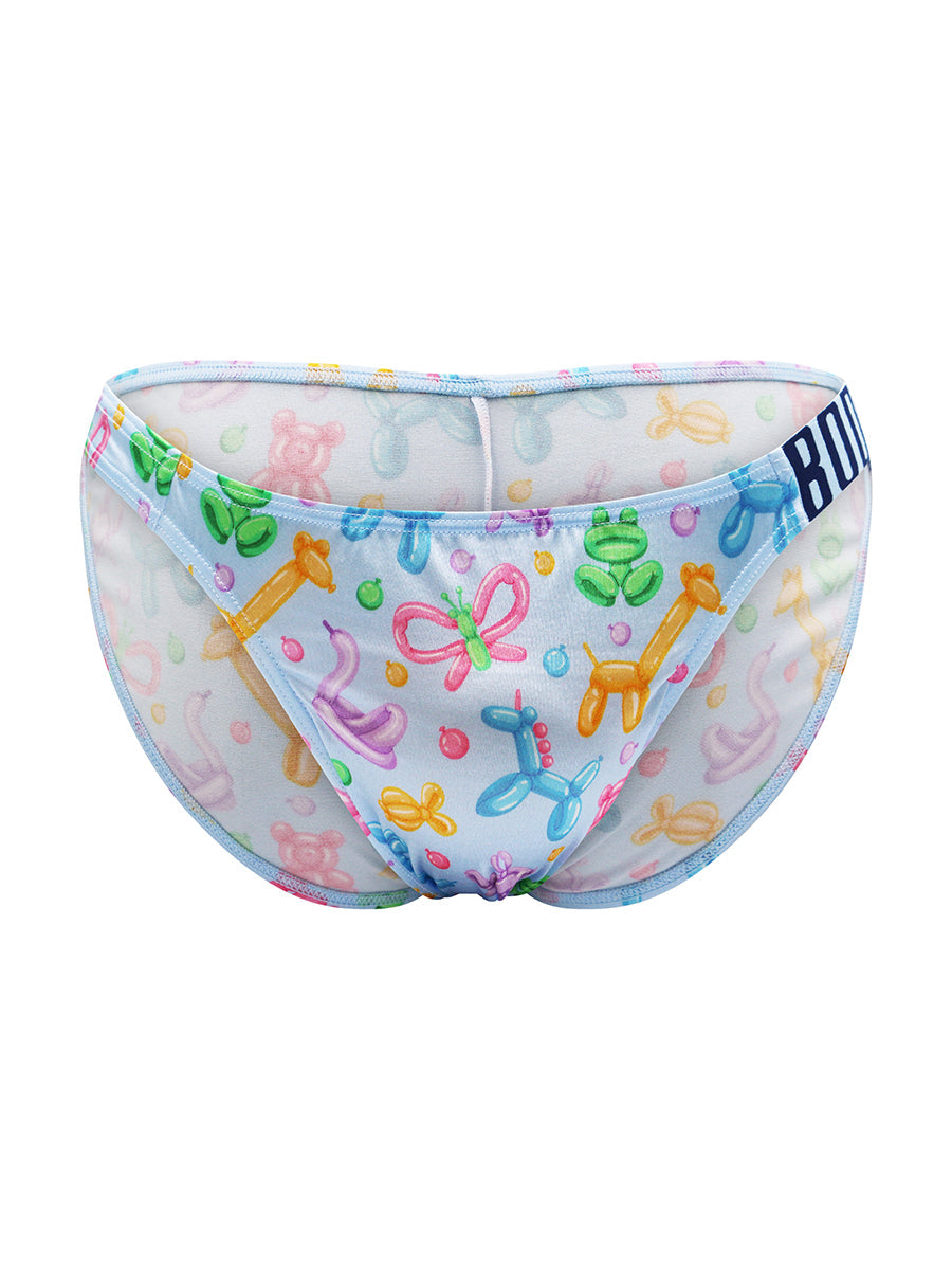 Luxe Satin Logo Strap Brief