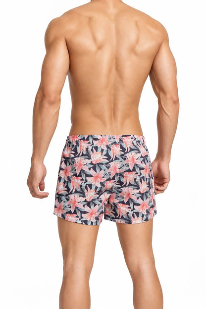 Men’s Printed Beach Shorts - Casual & Comfortable Sleepwear - view 2