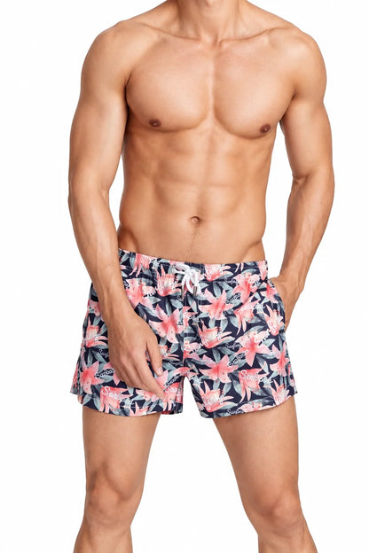 Men’s Printed Beach Shorts - Casual & Comfortable Sleepwear - view 3